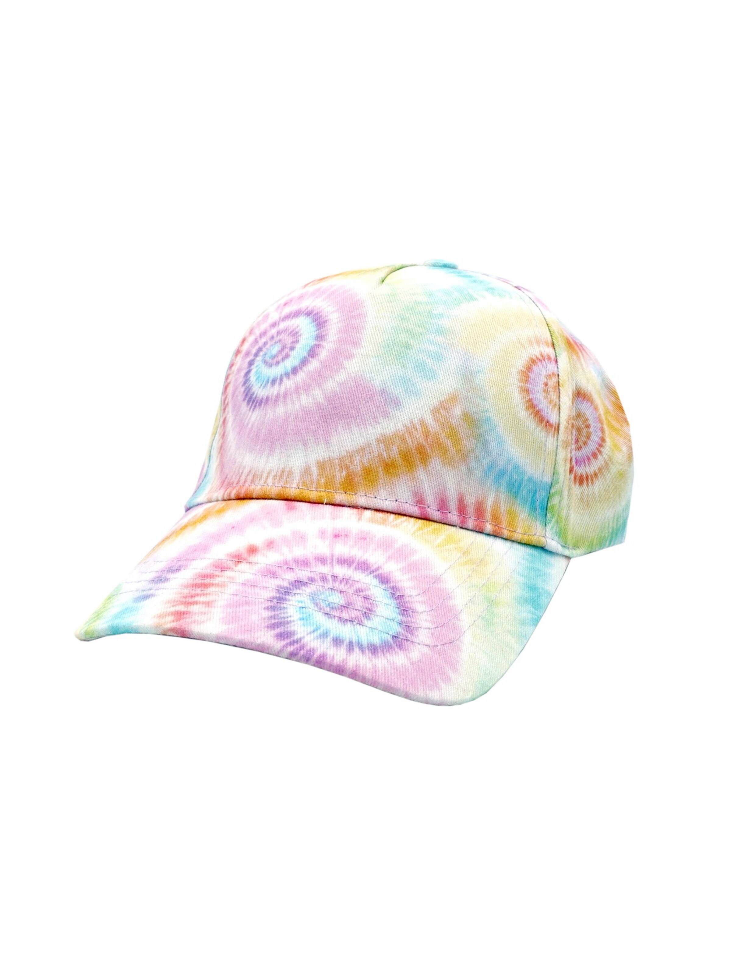 MAXIMO Hut 'KIDS GIRL-Cap Batik snap-back Verschluß'‌‌‌‌‌‌‌‌‌ in Weiß: Vorderseite