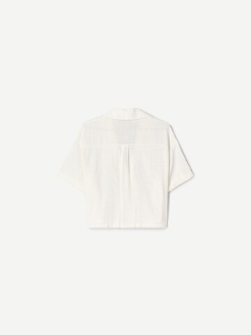 Bershka Blouse in White