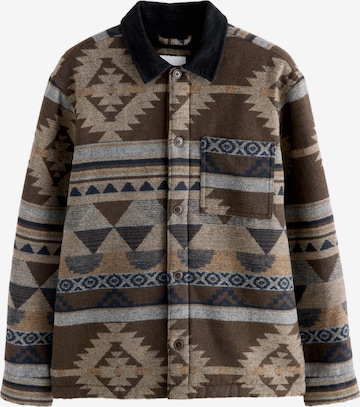 Next Välikausitakki värissä ruskea: etupuoli