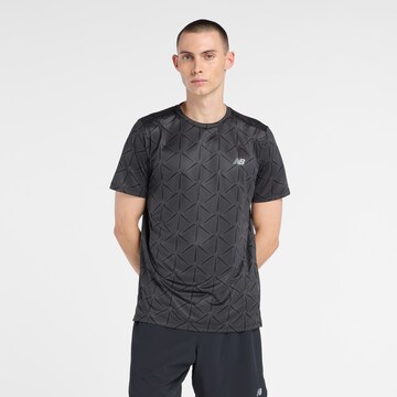 new balance Performance Shirt in Grey: front