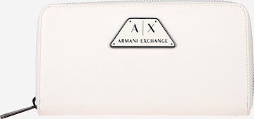 ARMANI EXCHANGE - Cartera en blanco: frente