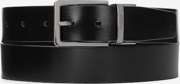 Ceinture Kazar en noir : devant