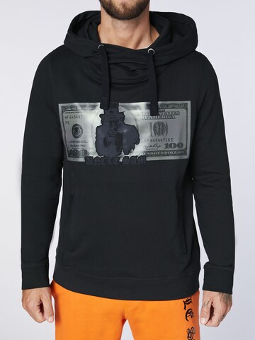 UNCLE SAM Sweatshirt in Schwarz