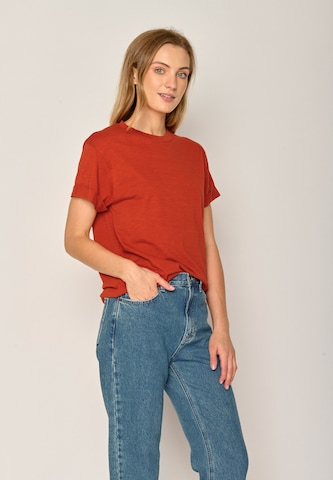 GREENBOMB Shirt in Red: front