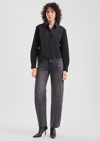 QS Blouse in Zwart