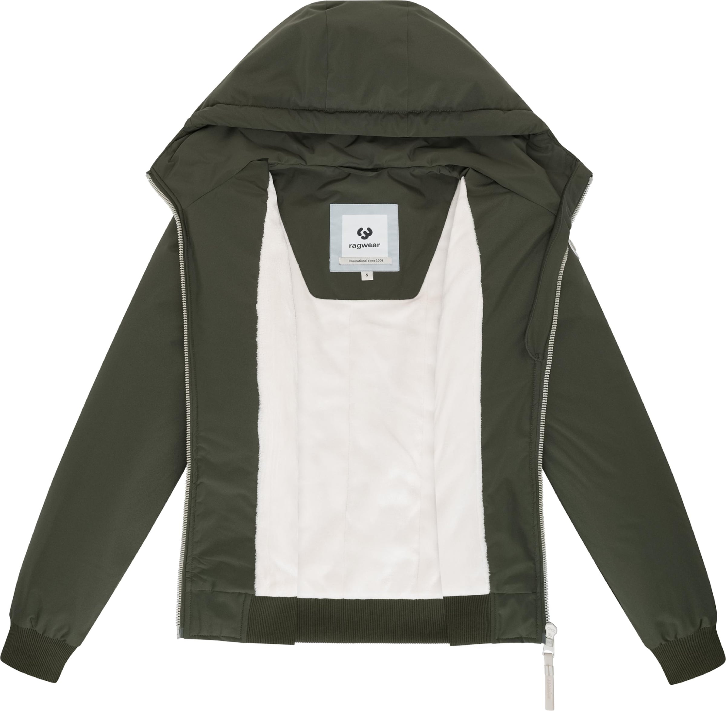 Ragwear Performance Jacket 'Oggie Youmodo' in Green