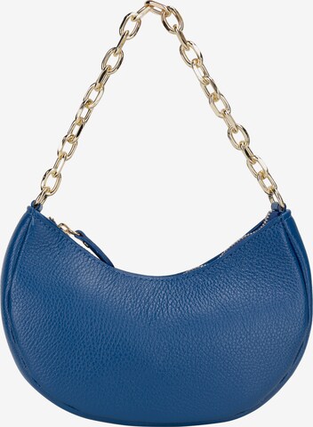 faina Shoulder Bag in Blue: front