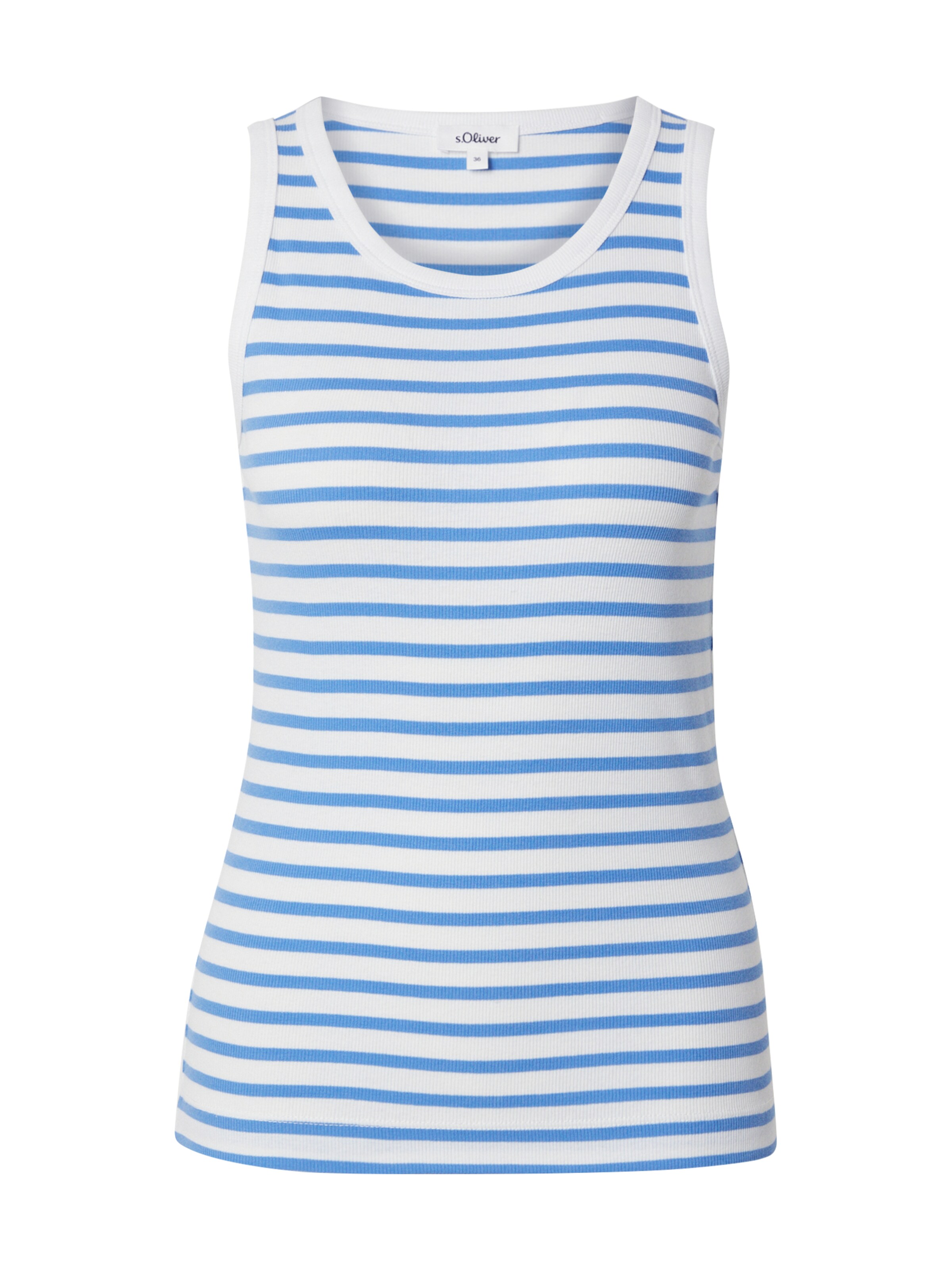 s.Oliver Top - Modrá: predná strana