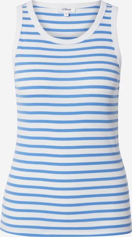 Haut s.Oliver en bleu : devant
