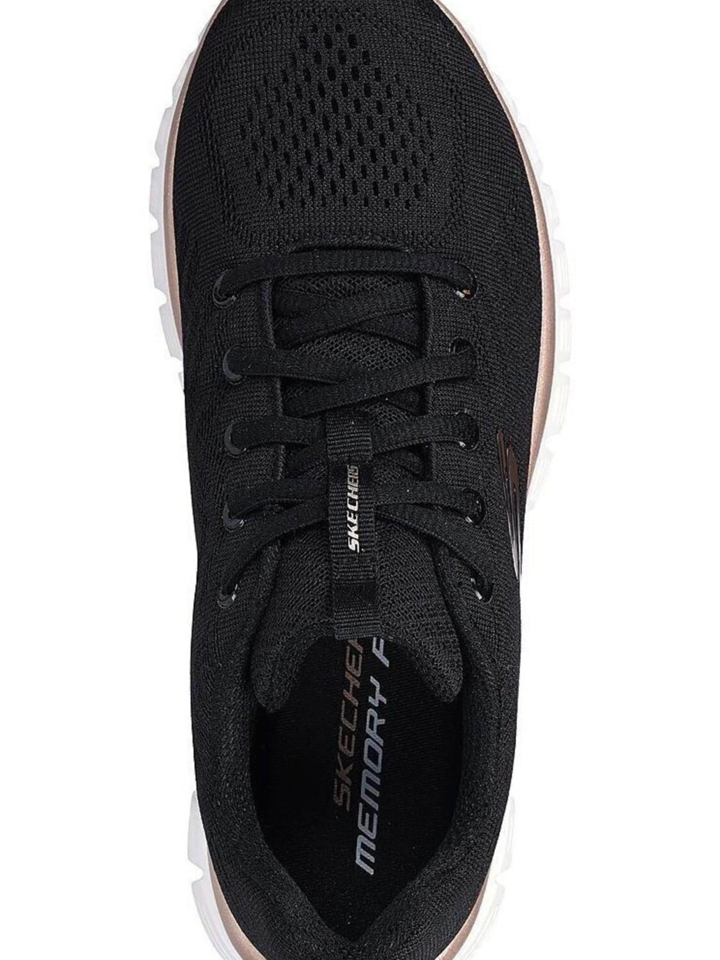 SKECHERS Sportschoen 'Get Connected' in Zwart