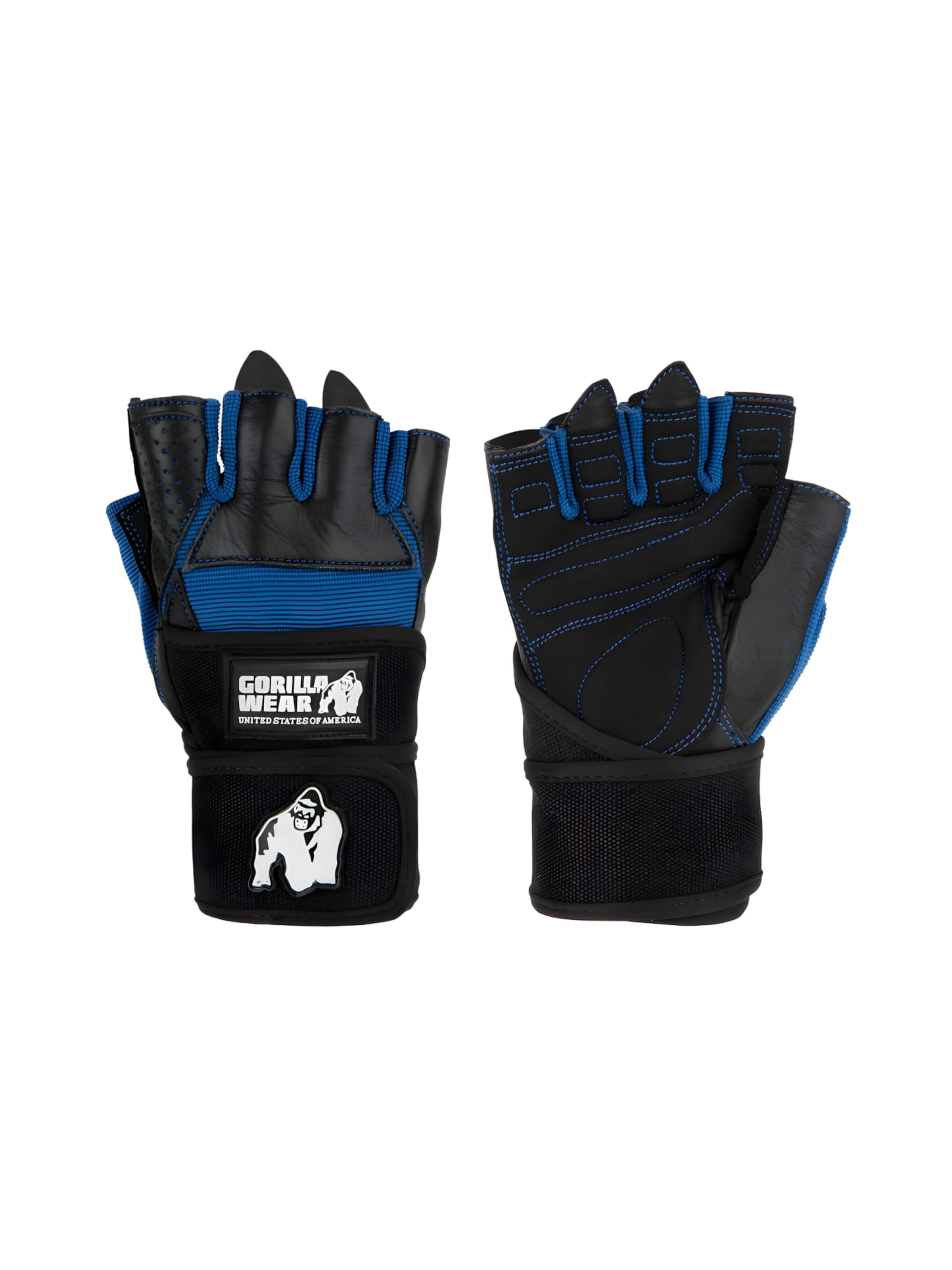 Gants de sport 'Dallas' Gorilla Wear en bleu : devant