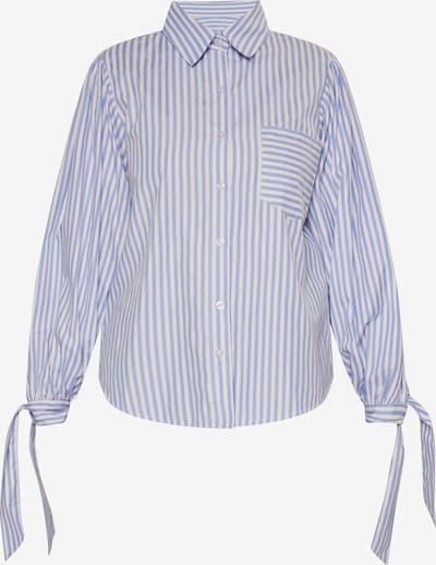 DreiMaster Vintage Bluse i blå / hvit, Produktvisning