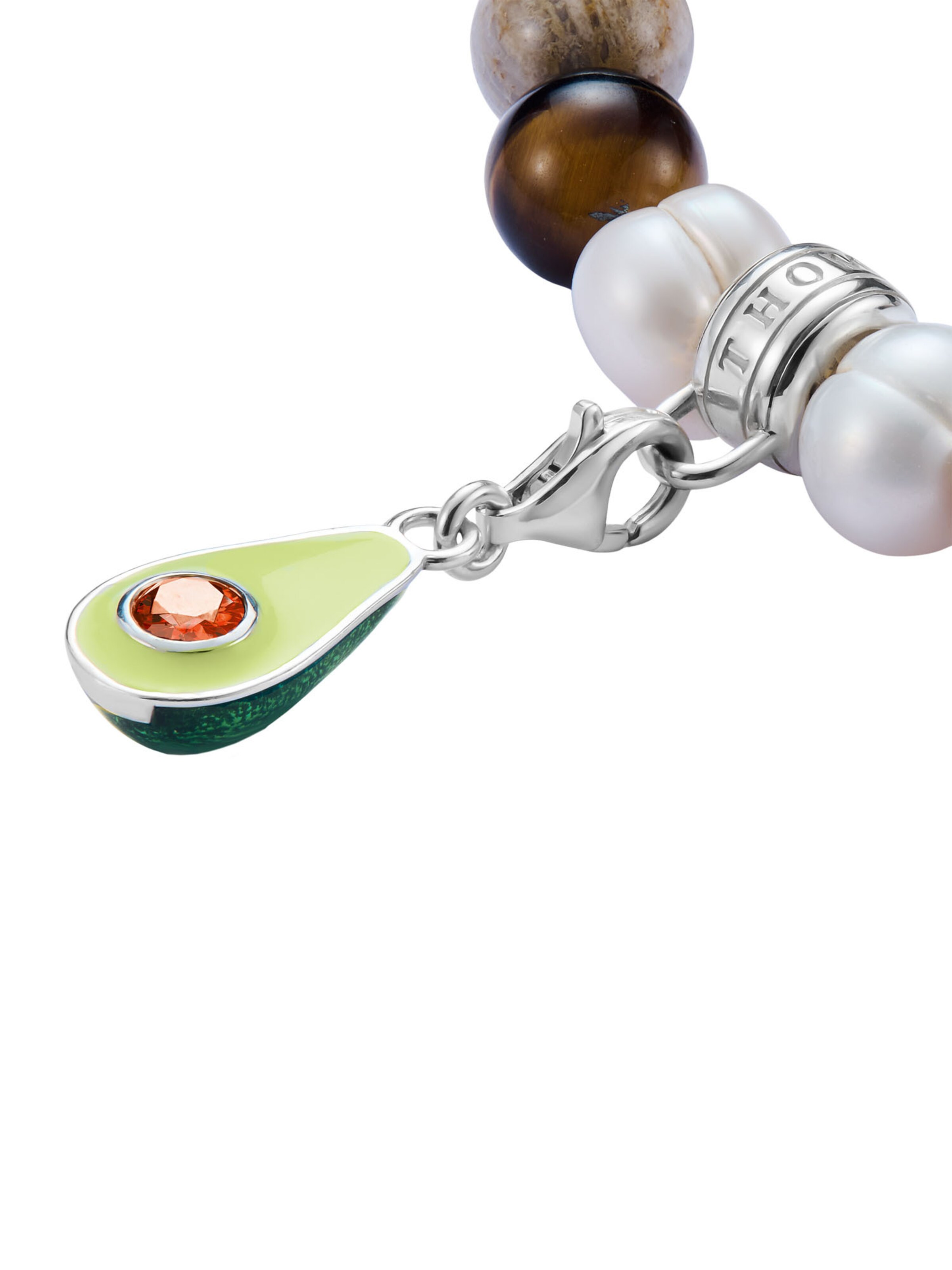 Thomas Sabo Pendant 'Avocado' in Green