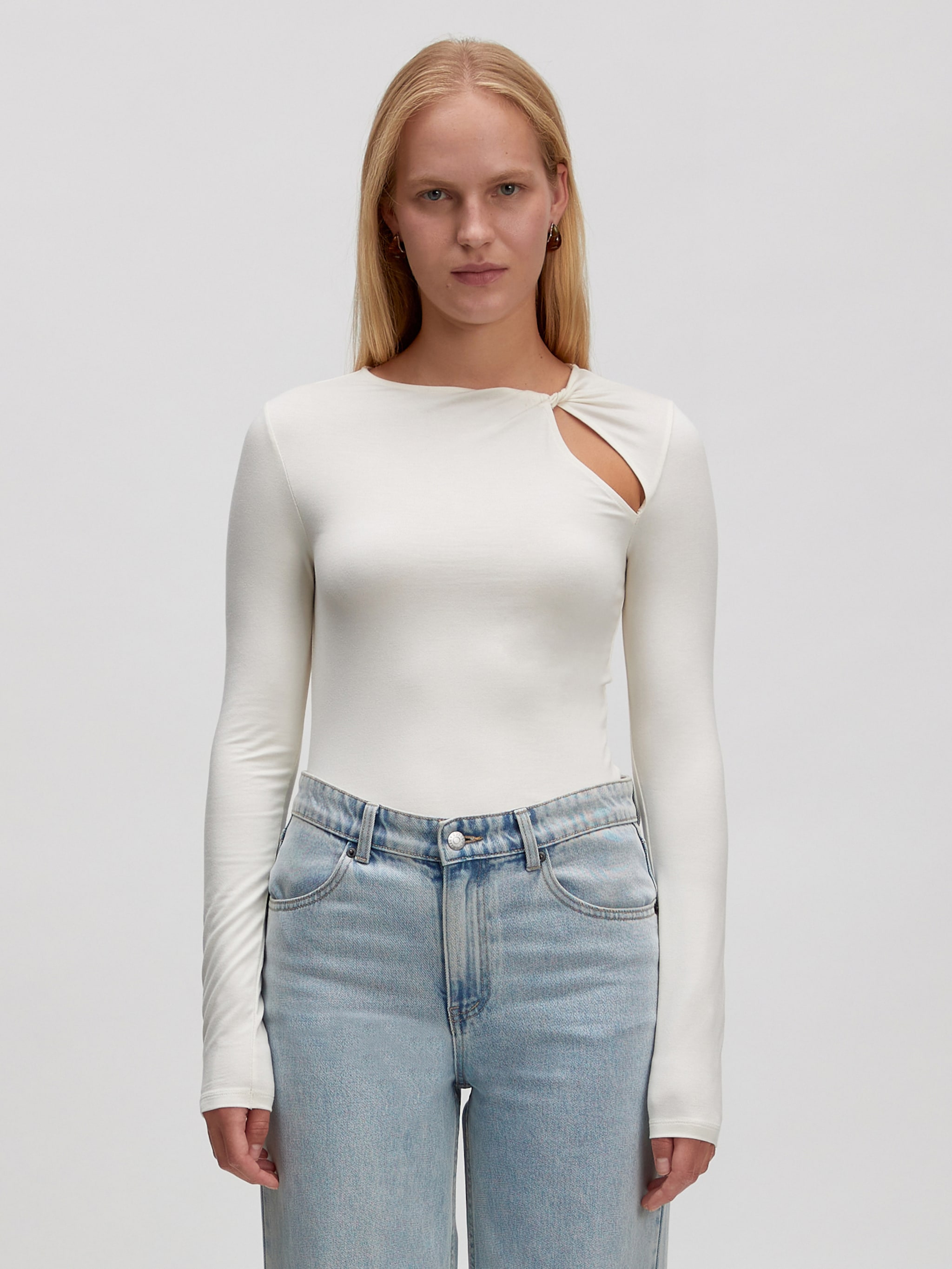 EDITED Produkter Shirts 'Leany' hvid