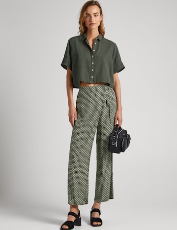 Pepe Jeans Loose fit Pants ' FRANCELLA ' in Green