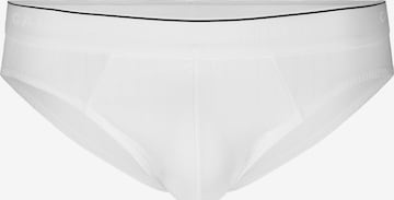 Slip 'Pure & Style' di CALIDA in bianco: frontale