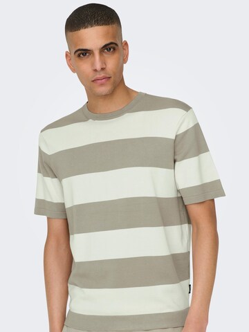 Only & Sons - Jersey 'Wyler' en gris