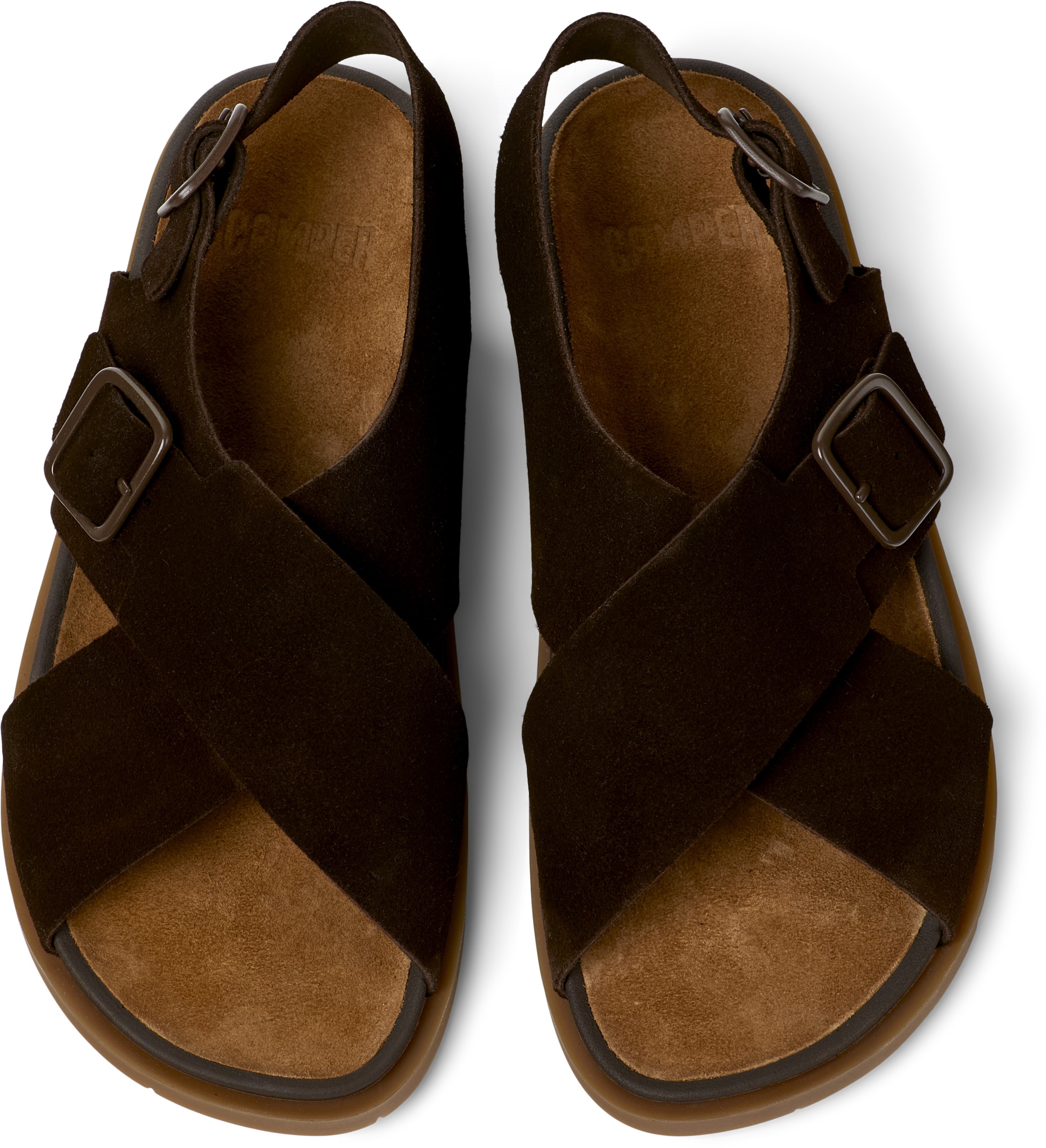 Sandalo 'Lluc' di CAMPER in marrone