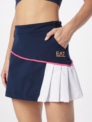 EA7 Emporio Armani Sportovní sukně 'GONNA' – modrá