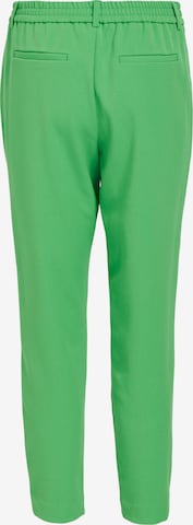 OBJECT Slim fit Pleat-Front Pants 'Lisa' in Green