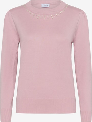 SAINT TROPEZ Pullover 'Temma' in Pink: Vorderseite