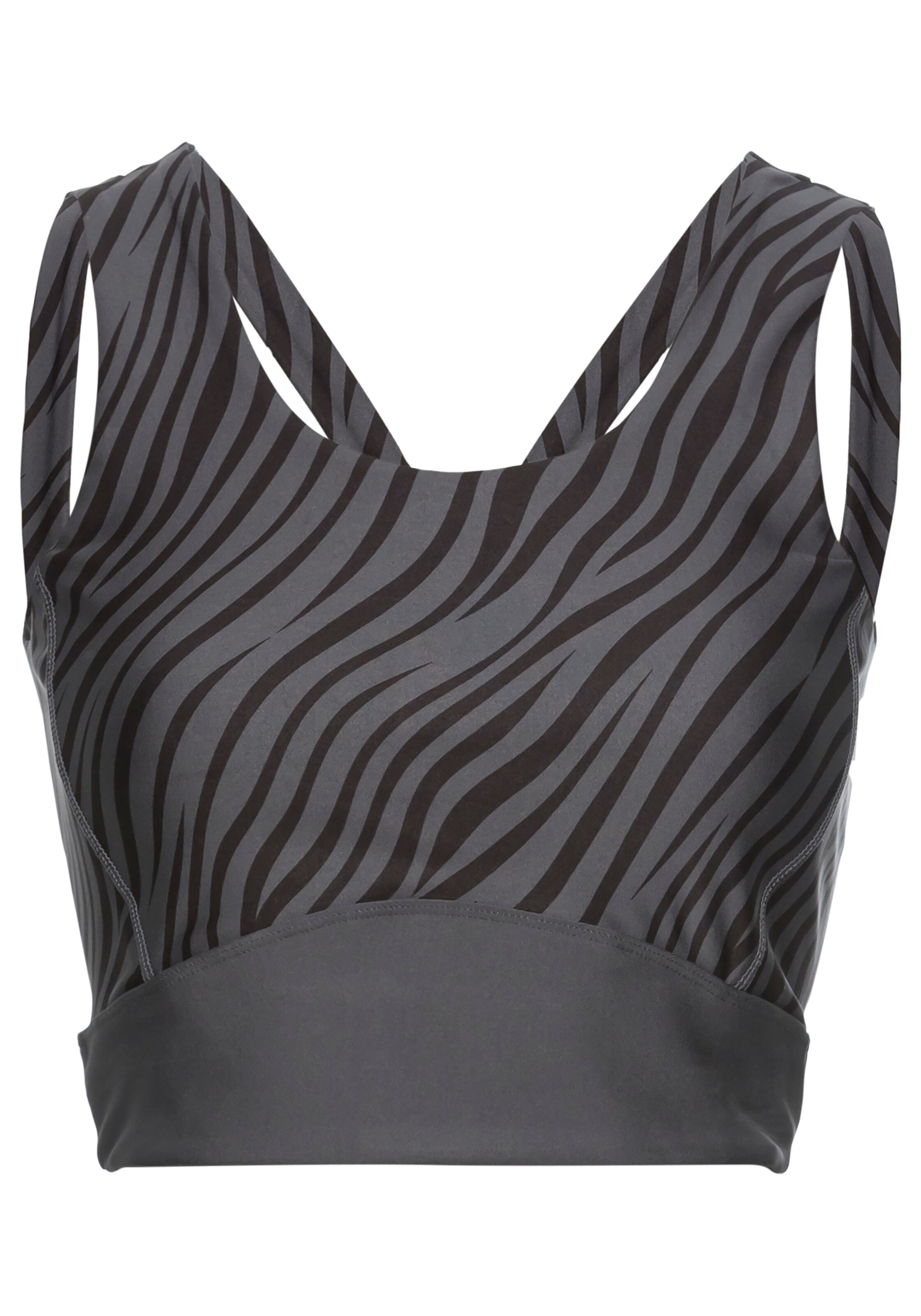 LASCANA ACTIVE Sports Top in Anthracite / Basalt grey, Item view