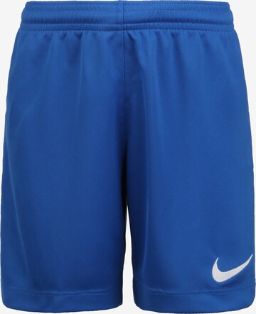 NIKE Workout Pants 'Dry League Knit II' in Blue: front
