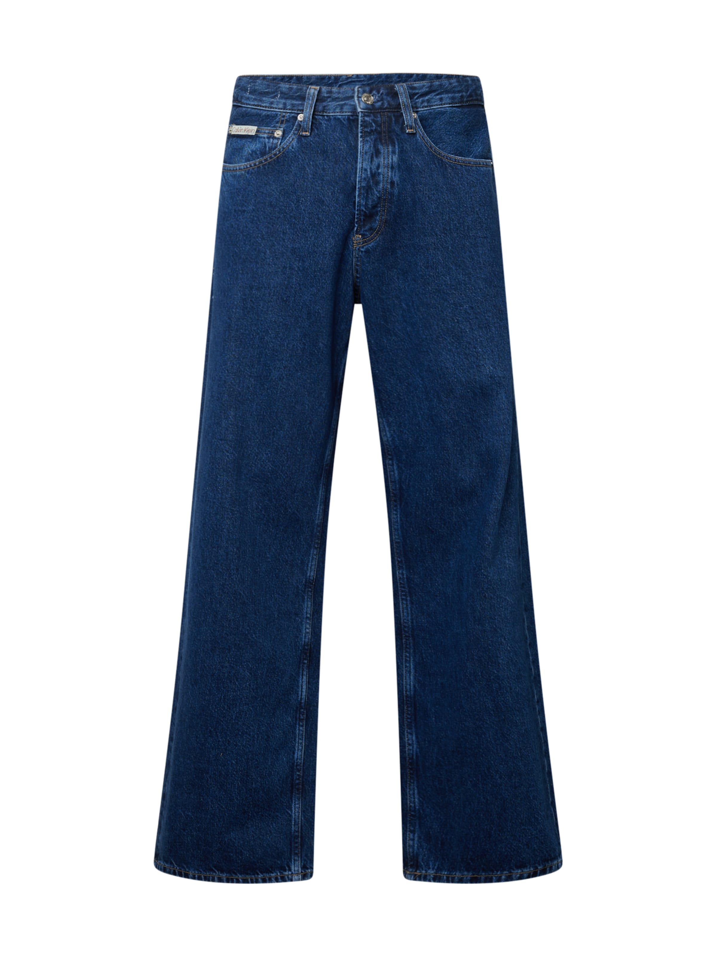 Calvin Klein Jeans Loosefit Jeans '90s' in Blauw: voorkant