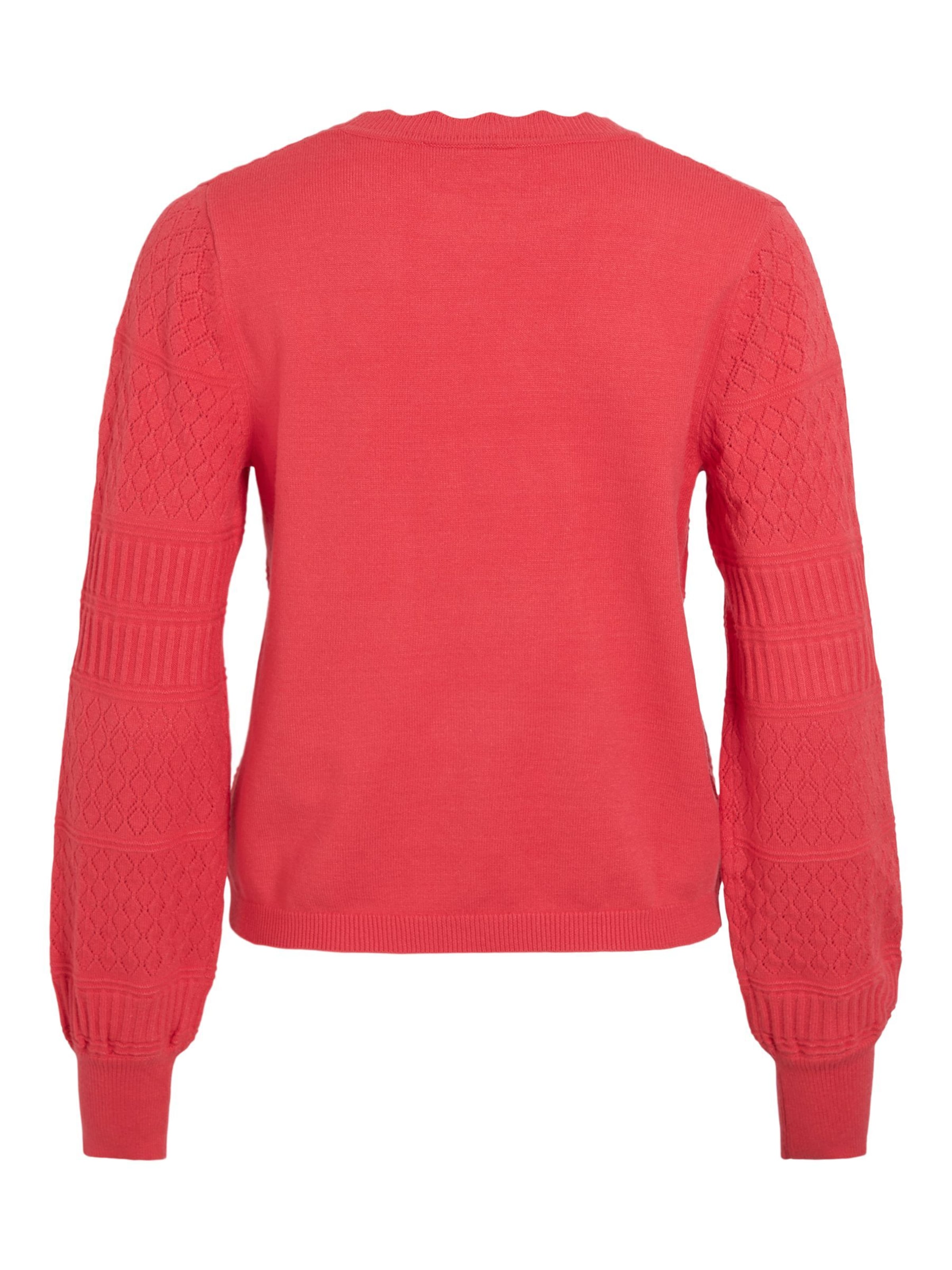 VILA Pullover 'VIMilos' i rød