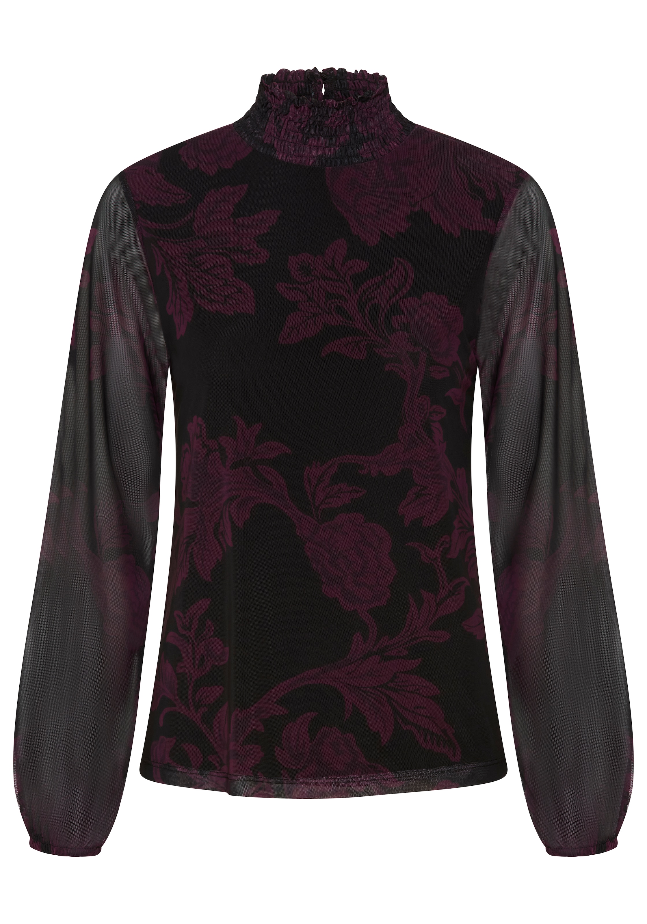 Bruno Banani LM Bluse in Schwarz: Vorderseite