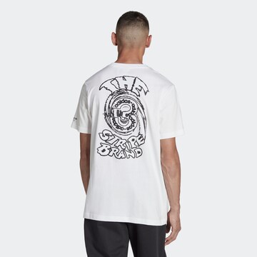 ADIDAS ORIGINALS Shirt 'Graphic Campus' in Weiß