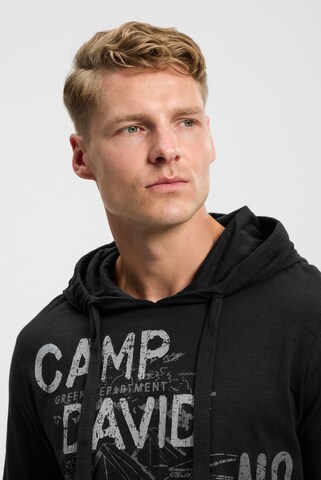 CAMP DAVID Sweatshirt in Black