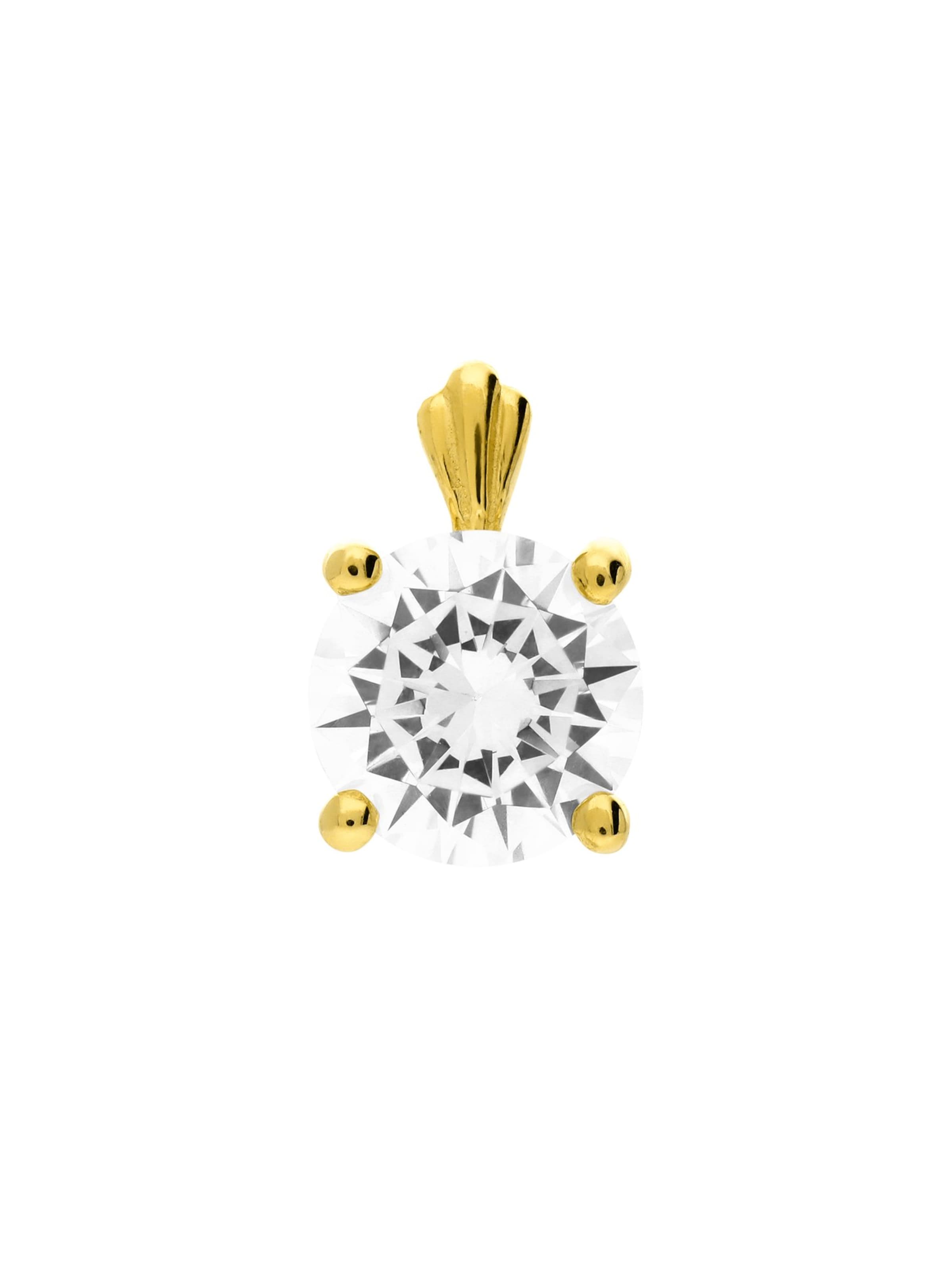 Pendentif 'Statement' Lucardi en or : devant