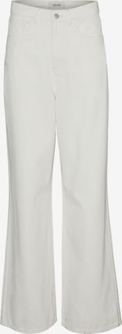 VERO MODA Wide leg Jeans 'REBECCA' in Wit: voorkant