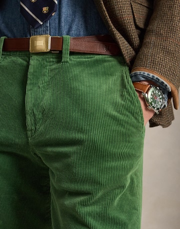 Polo Ralph Lauren - Regular Calças 'BEDFORD' em verde