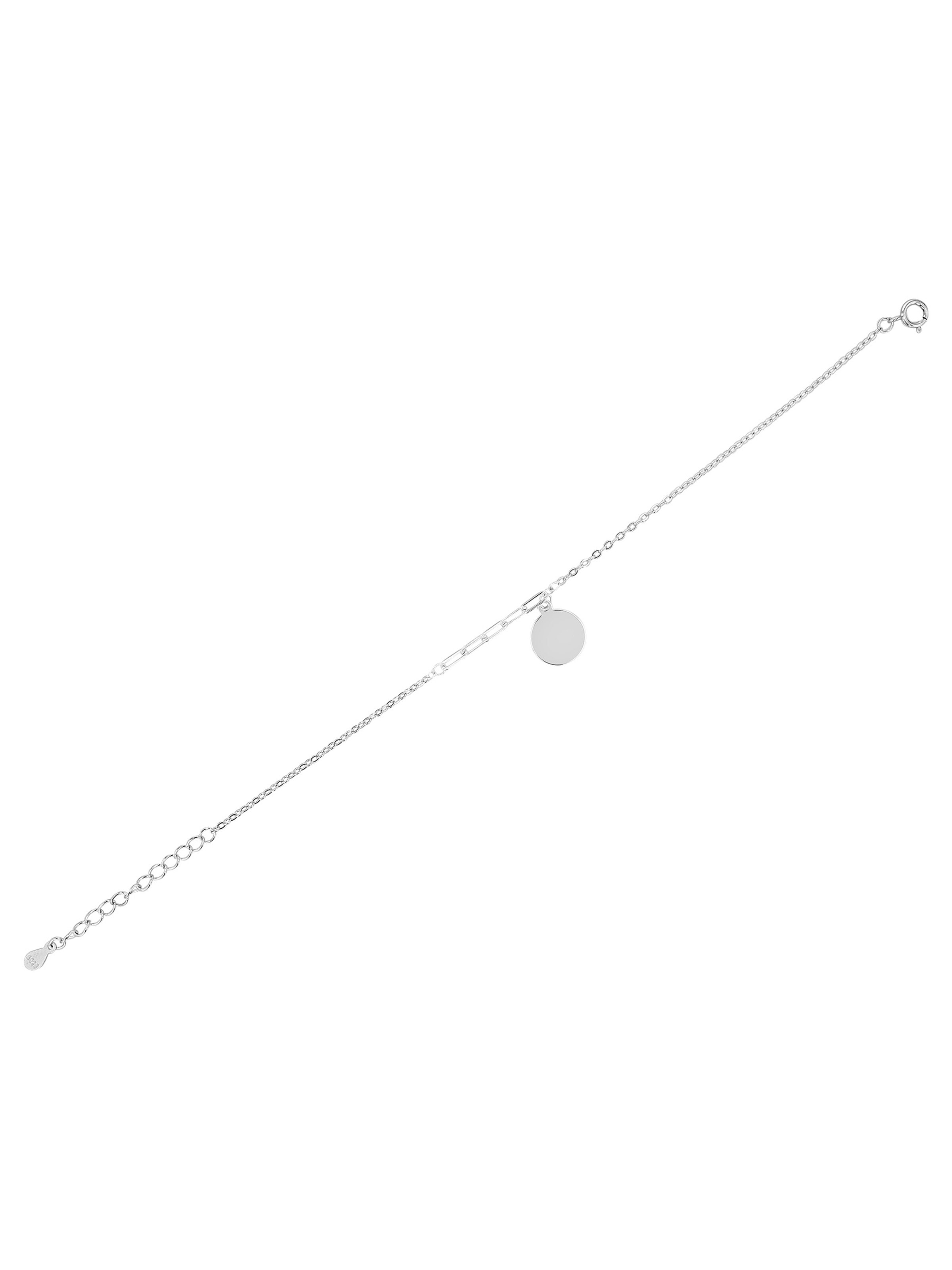 Akzent Bracelet 'langlebig' in Silver