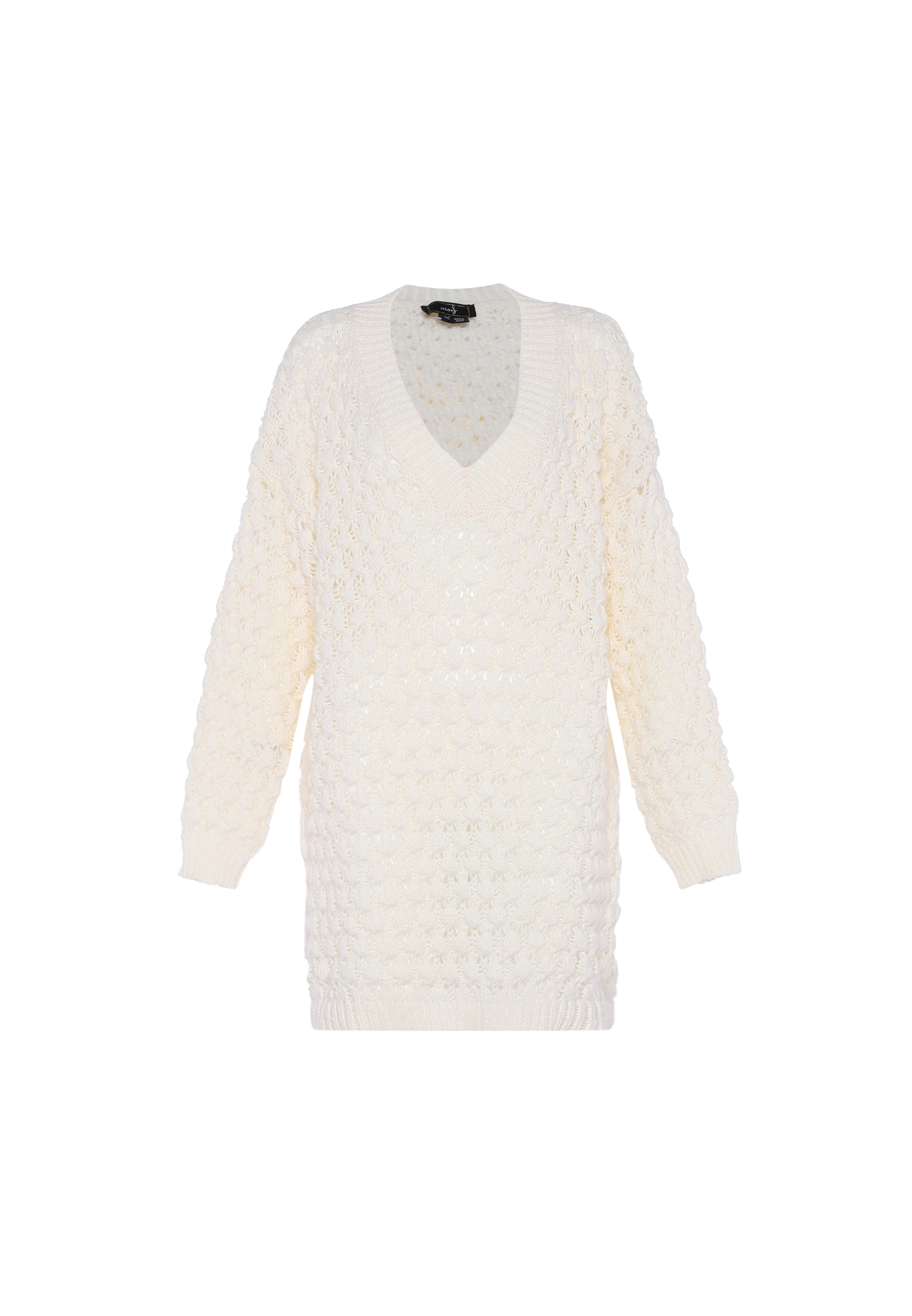 faina Svetr – bílá: přední strana