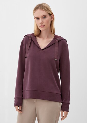 s.Oliver BLACK LABEL Sweatshirt in Purple: front