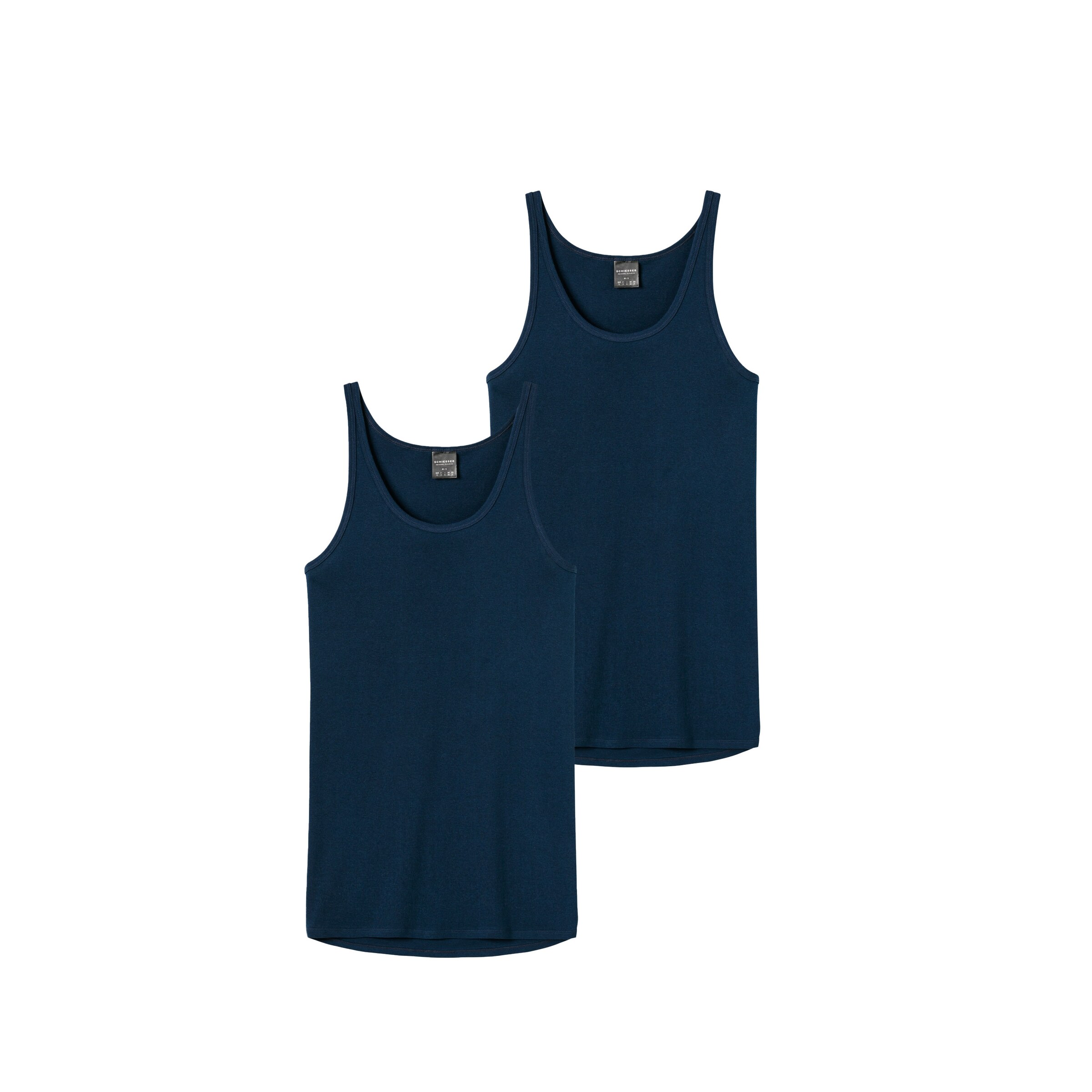 SCHIESSER - Camiseta térmica ' Classics ' en azul: frente