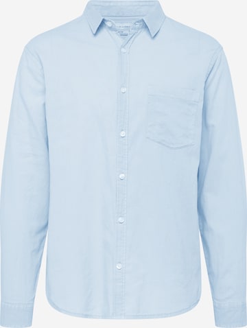Cotton On Button Up Shirt 'ASHBY' in Blue: front