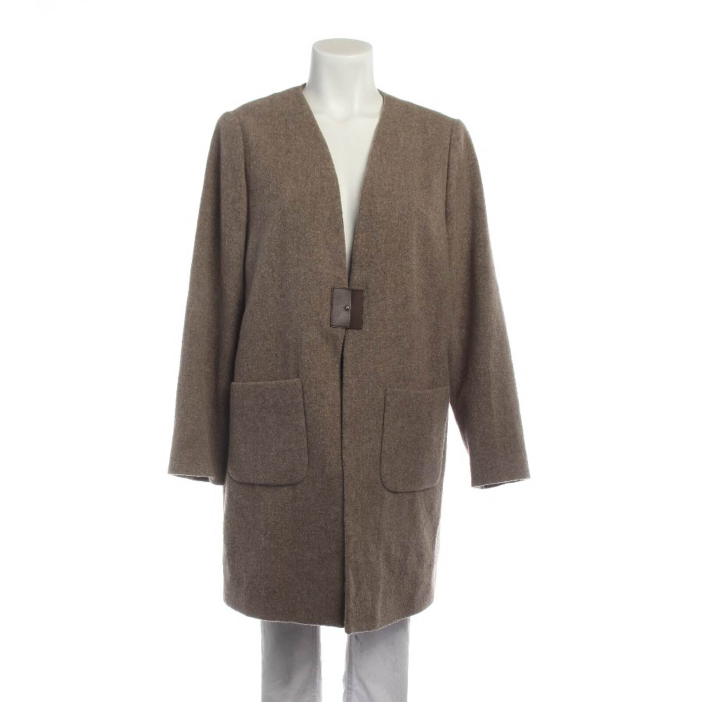 Fabiana Filippi Jacket & Coat in XS in Brown: front