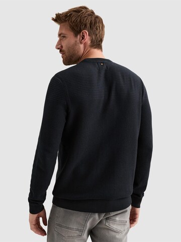 PME Legend Pullover 'Pullover in 100% cotton mouliné with texture' i blå