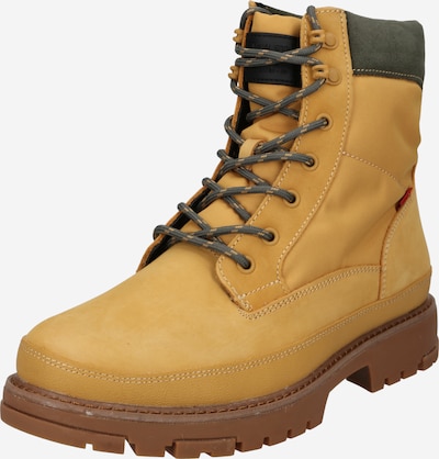 LEVI'S Bottes à lacets 'Torsten' en jaune d'or / graphite, Vue avec produit