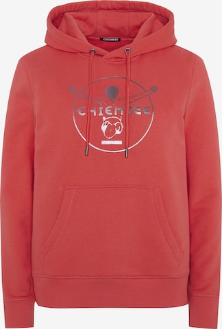 CHIEMSEE Sweatshirt in Rot: predná strana