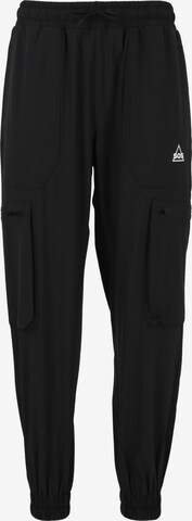 SOS Tapered Cargo Pants 'Salonga' in Black: front