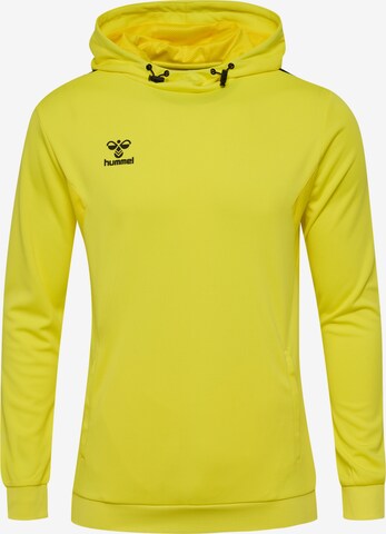 Sweat de sport 'Authentic PL' Hummel en jaune : devant