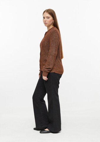 QS Knit cardigan in Brown