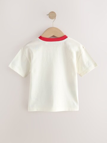 Next Shirts 'Grafik' i hvid