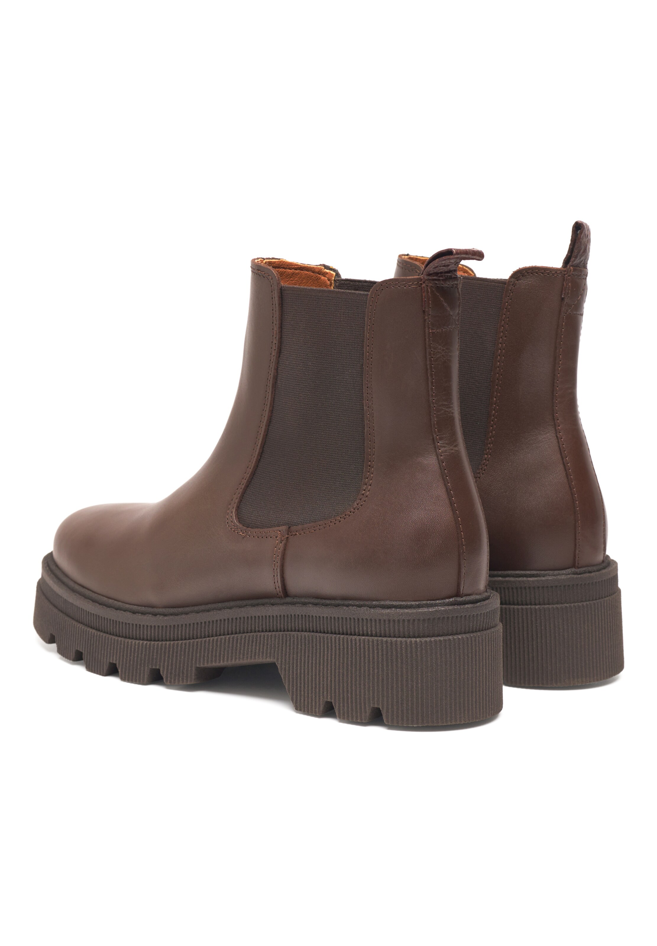 WODEN Chelsea Boots 'Sanna' i brun