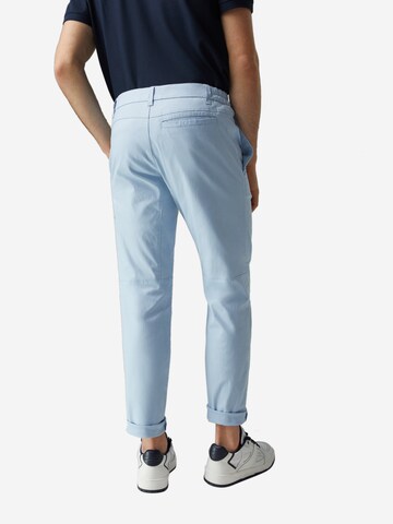 BOGNER Loose fit Chino Pants 'Carlo' in Blue